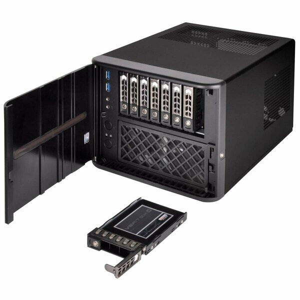 Dynamicfunction Premium 8-Bay 2.5 in. Small Form Factor NAS Chassis DY3756163